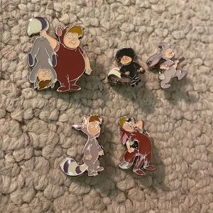 Disney Peter Pan Lost Boys Enamel Pin Set